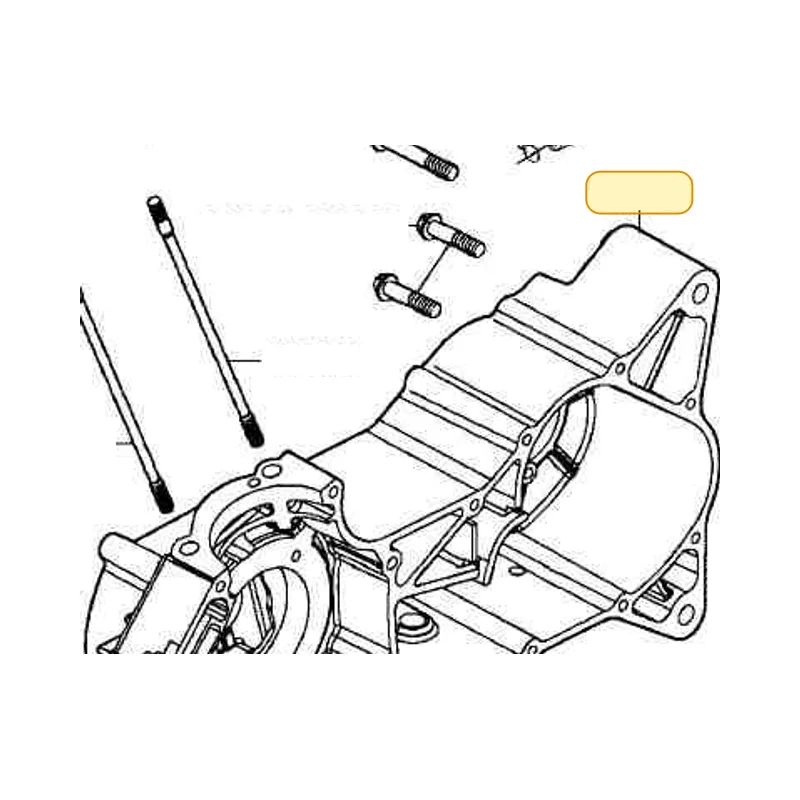 11100-LLB1-900 CRANK CASE COMP RIGHT — diagram cutout