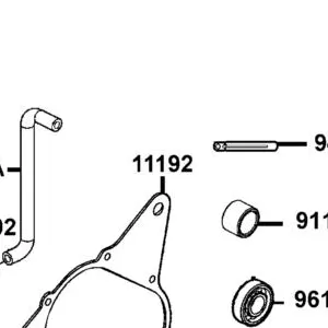 11192-LLB1-900 GASKET CRANK CASE A — diagram cutout