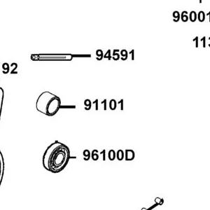 91101-LLB1-90A BRG NEEDLE 30*42*17 — diagram cutout