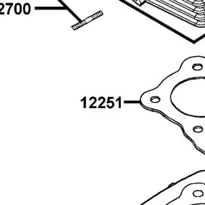 12251-KFB1-900 GASKET CYLINDER HEAD