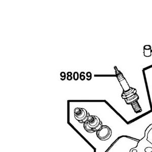 98069-5771R SPARK PLUG (DR-8EA) — diagram cutout
