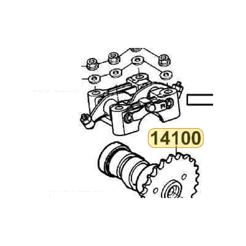 14100-LLB1-900 SHAFT COMP CAM — diagram cutout
