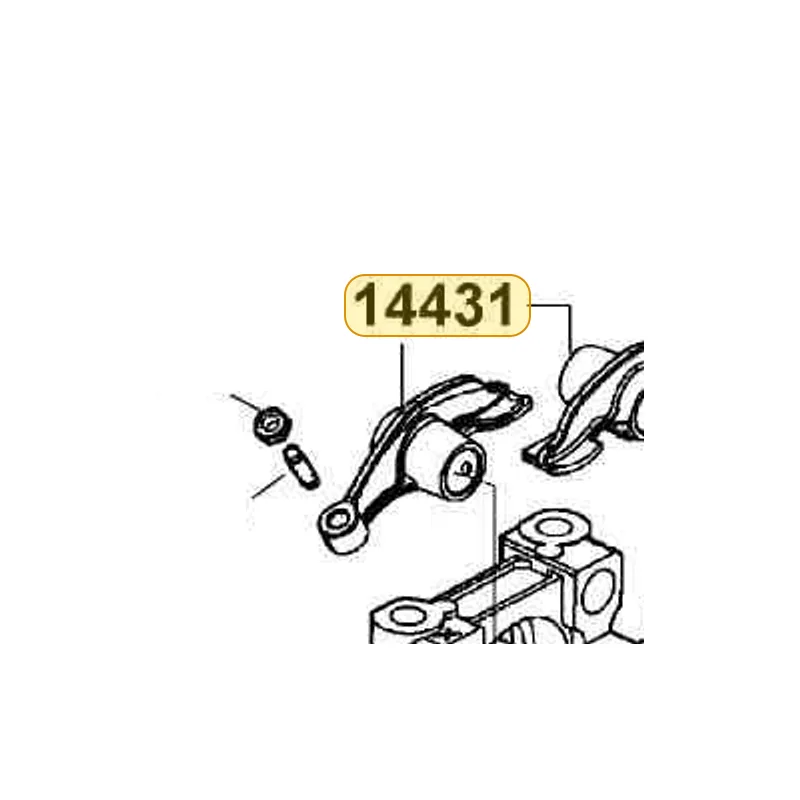 14431-KEC8-900 ARM VALVE ROCKER — diagram cutout