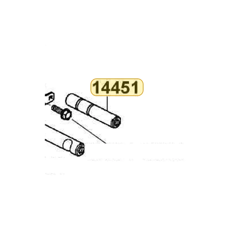 14451-KEC8-900 SHAFT IN ROCKER ARM — diagram cutout
