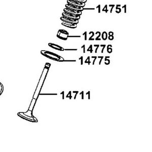 14711-4G37-001 VALVE INLET — diagram cutout