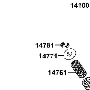 14781-1G07-021 COTTER VALVE — diagram cutout