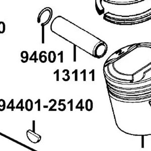13111-4D14-001 PIN PISTON — diagram cutout