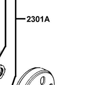 2301A-LLB1-900 PULLEY SUB ASSY — diagram cutout