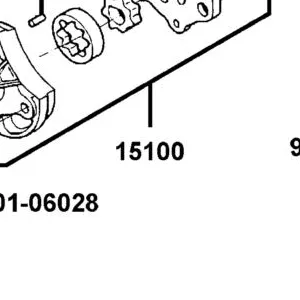 15100-LLB1-900 PUMP ASSY OIL — diagram cutout