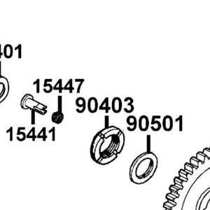 90403-LLB1-900 WASHER THRUST 22.2*39*2.5 — diagram cutout