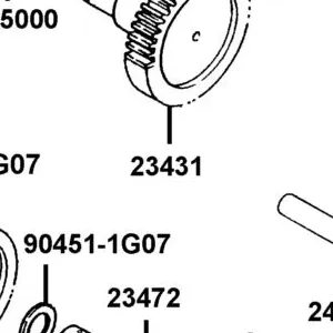 23431-LLB1-910 SHAFT FINAL — diagram cutout