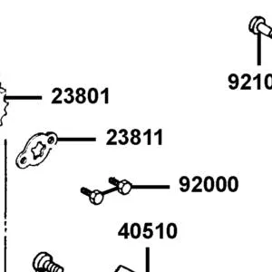 23811-LLB1-900 PLATE A2 FIXING — diagram cutout