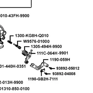 1305-494H-9900 TORSION SPG — diagram cutout