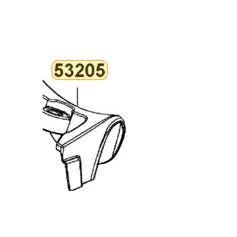 53205-LLB1-900-GWR COVER HANDLE — diagram cutout
