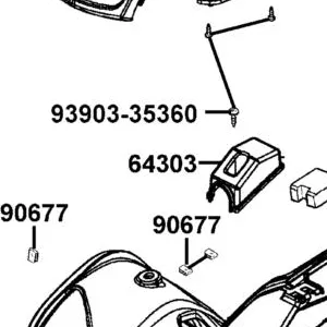64303-LLB1-900 COVER CVT ELEMENT — diagram cutout