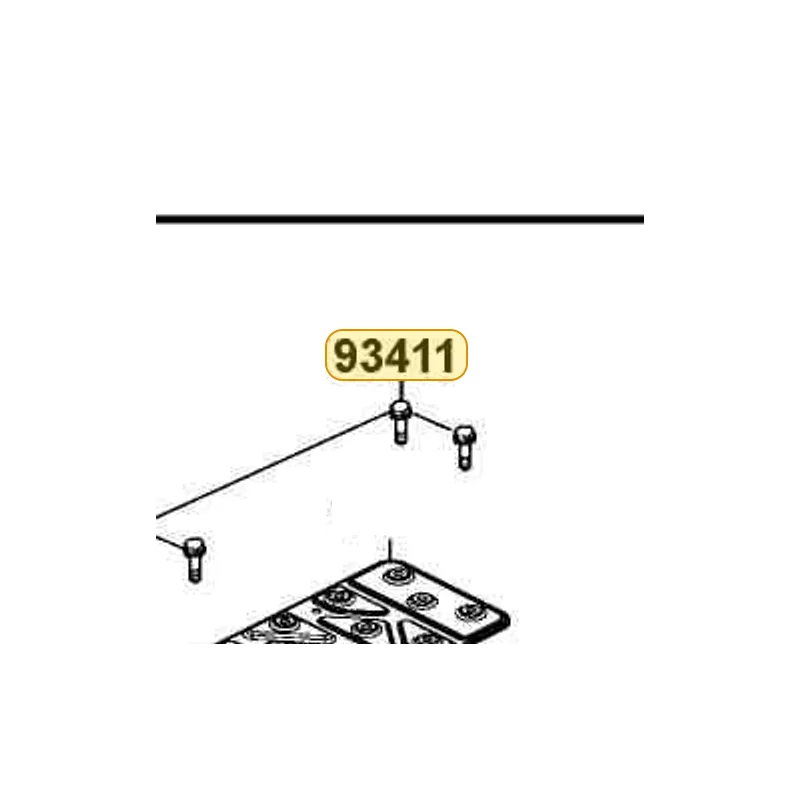 93411-06016-06 BOLT WASHER 6*20 — diagram cutout