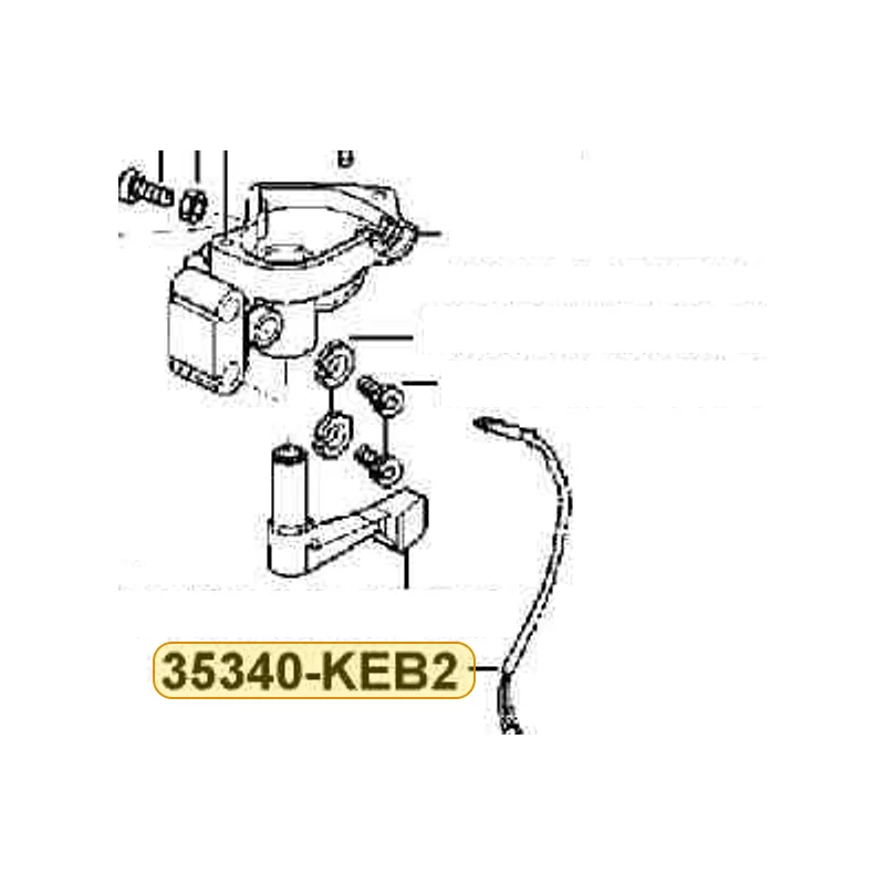 35340-KBE2-981 SW ASSY FR STOP — diagram cutout