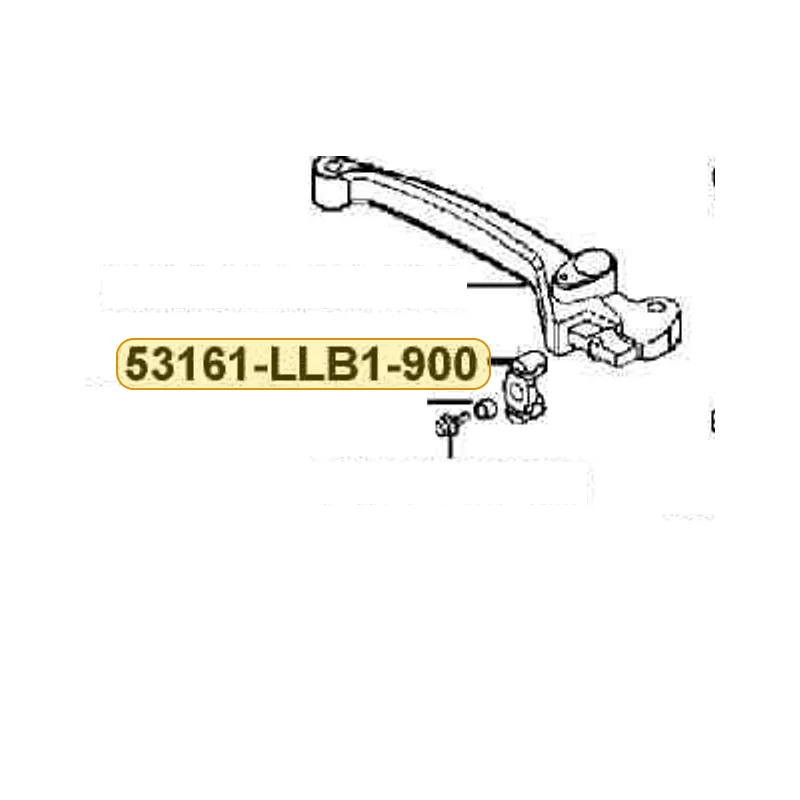 53161-LLB1-900 EQUALIZER BRAKE CABLE — diagram cutout