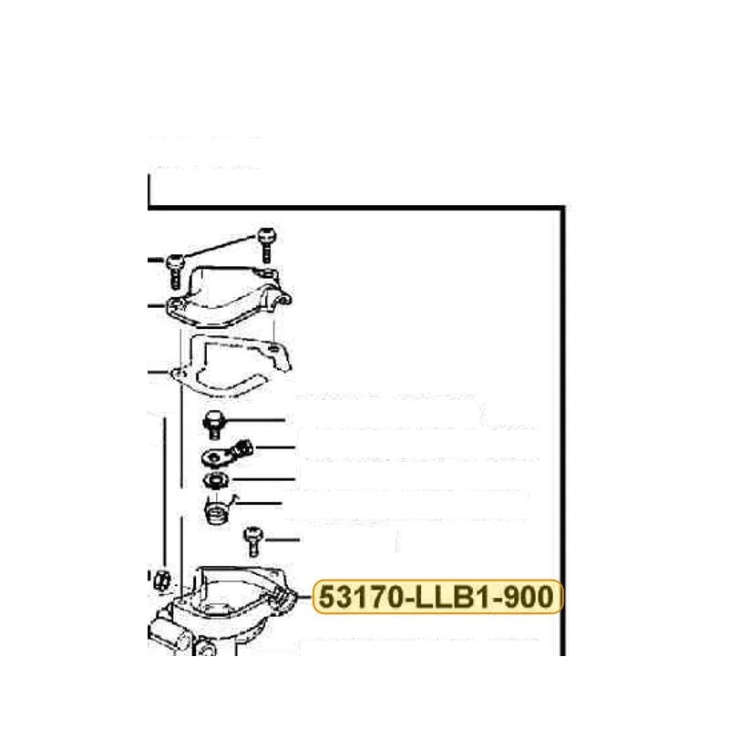53170-LLB1-900 BRKT HANDLE R — diagram cutout