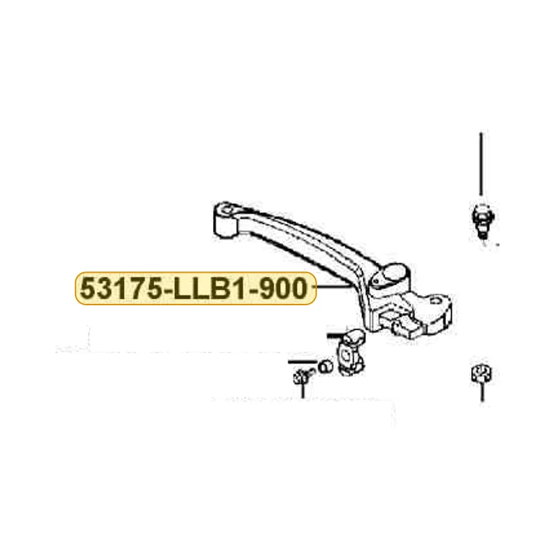 53175-LLB1-900-M2A LEVER R STRG HANDLE — diagram cutout