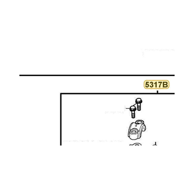 5317B-LLB1-900 BRKT ASSY HANDLE L — diagram cutout