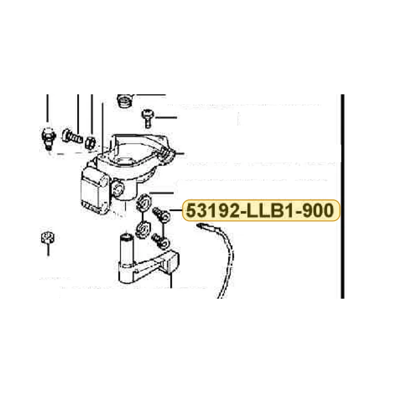 53192-LLB1-900 BOLT WIRE ADJUST — diagram cutout