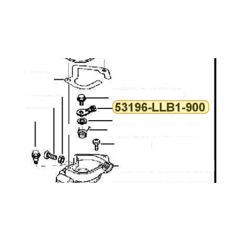 53196-LLB1-900 PLATE CHOKE — diagram cutout