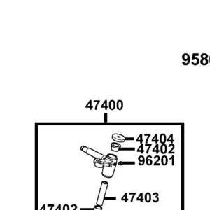 47400-LLB1-900 SHAFT ASSY R STEERING — diagram cutout
