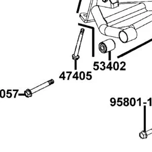 47405-LLB1-900 BOLT FLANGE 10*105 — diagram cutout