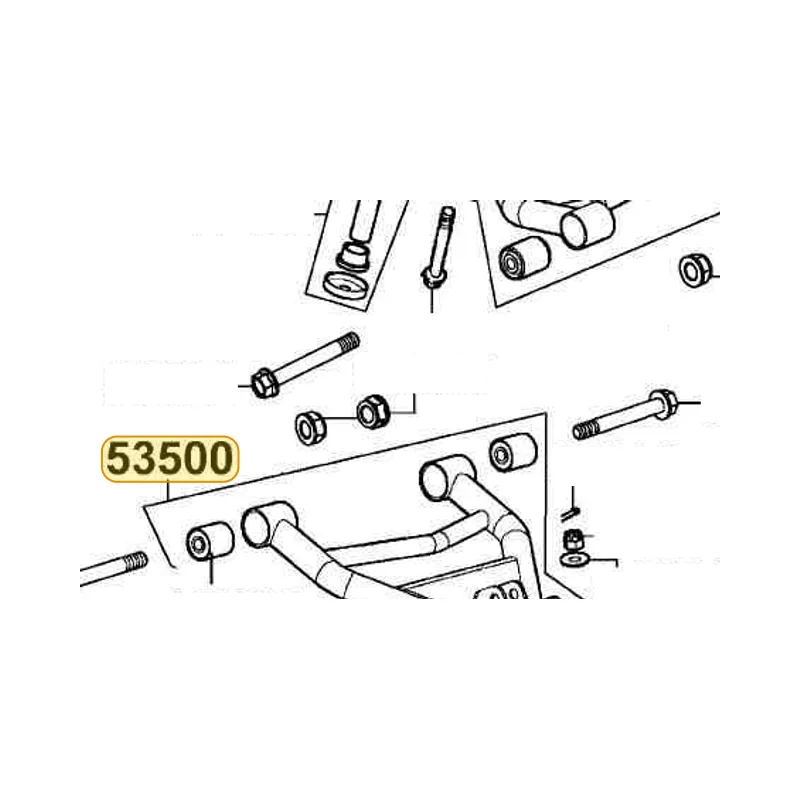 53500-LLB1-900 ARM ASSY L SWING — diagram cutout