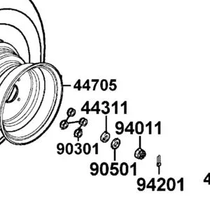 44311-LLB1-900 COLLAR FR WHEEL SIDE — diagram cutout