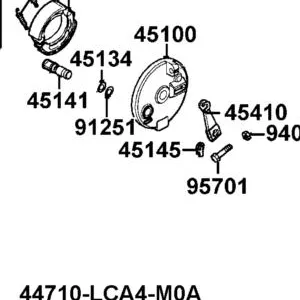 45145-LLB1-900 INDICATOR FR BRK — diagram cutout