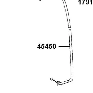 45450-LLB1-900 CABLE COMP FR BRK R — diagram cutout
