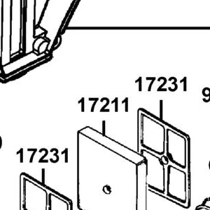 17211-4K39-001 ELEMENT AIR/C — diagram cutout