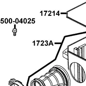 1723A-LLB1-900 CASE ASSY AIR/C — diagram cutout