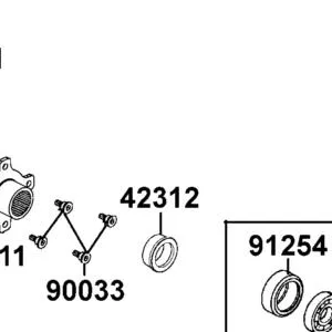 42312-LLB1-900 COLLAR RR SIDE — diagram cutout
