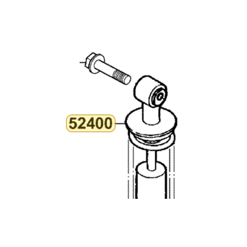 52400-LLB1-800-N1S CUSHION ASSY RR — diagram cutout