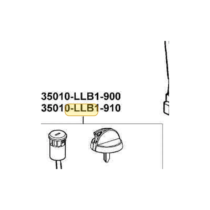 35010-LLB1-920 KEY SET — diagram cutout