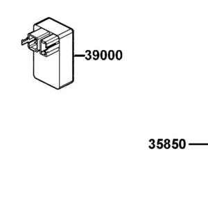 39000-LLB1-900 CONTROL UNIT GEAR CHANGE — diagram cutout