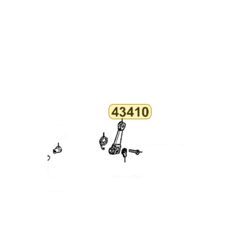 43410-LLB1-900 ARM COMP RR BRAKE — diagram cutout