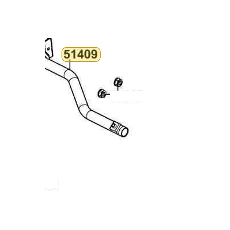 51409-LLB1-800 STAY L RR FENDER — diagram cutout