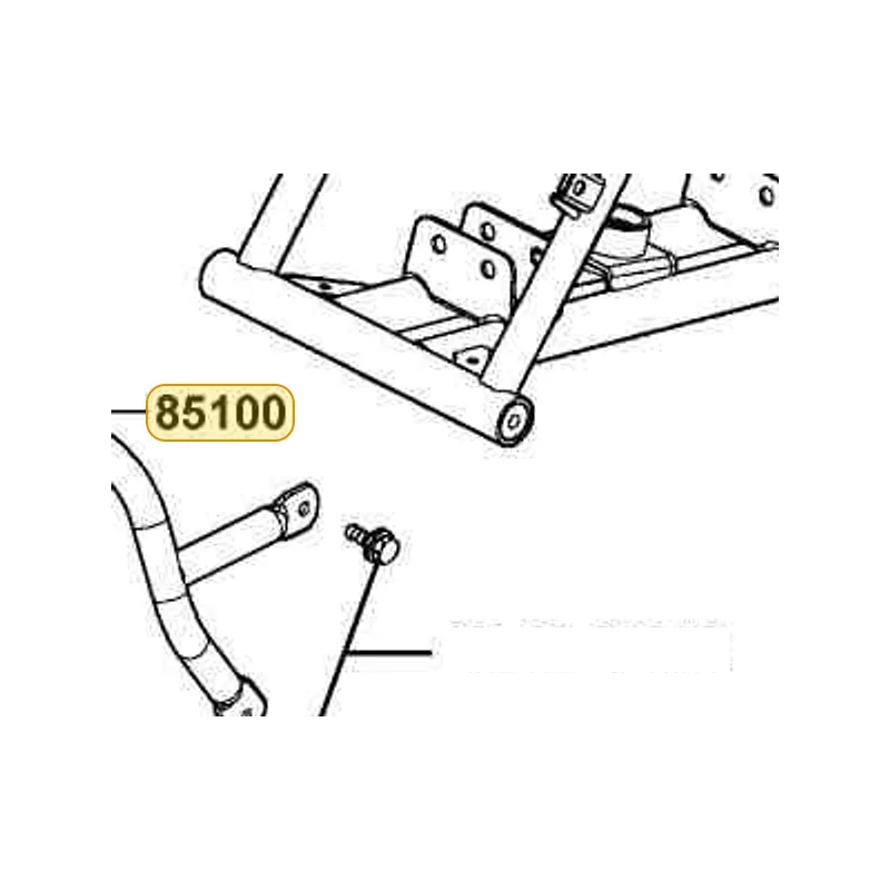 85100-LLB1-900 PIPE COMP FR BUMPER — diagram cutout