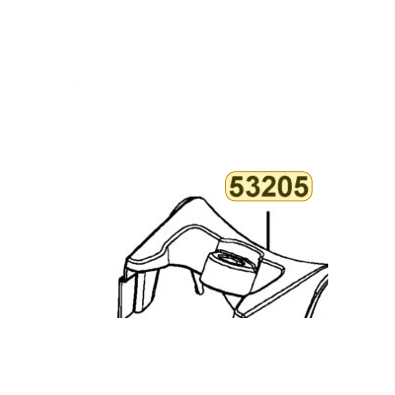 53205-LLB1-900-YSR COVER HANDLE — diagram cutout