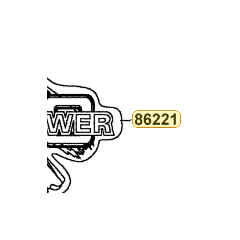 86221-LLB1-E60-T05 STRIPE L BODY COVER (NEW POWER 150) — diagram cutout