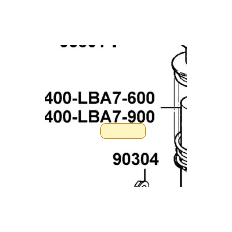 52400-LBA7-600-R8S CUSHION ASSY RR — diagram cutout