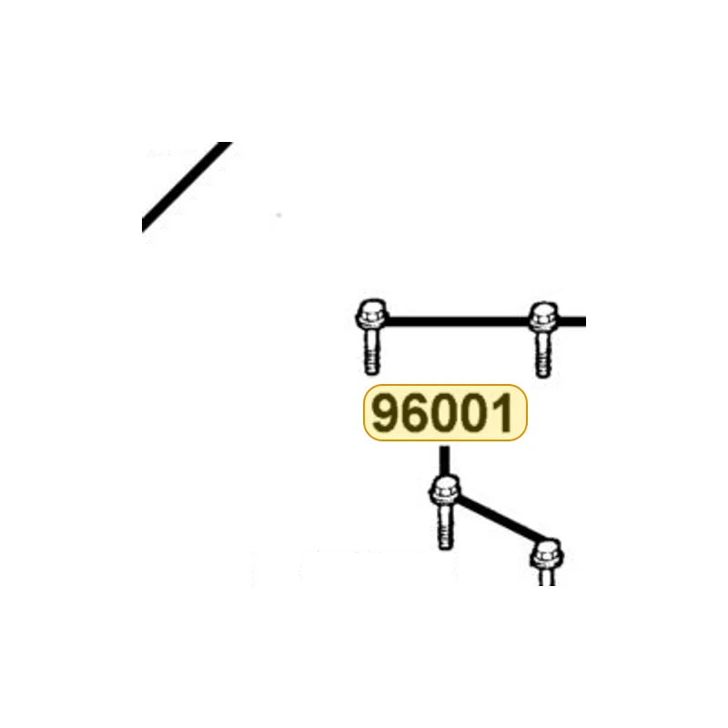 96001-06020-00 BOLT FLANGE SH 6*20 — diagram cutout