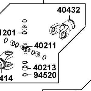 40211-LCD9-E00 SPIDER YORK — diagram cutout