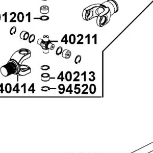 40213-LCD9-E00 BRG YORK 12*18*16 — diagram cutout