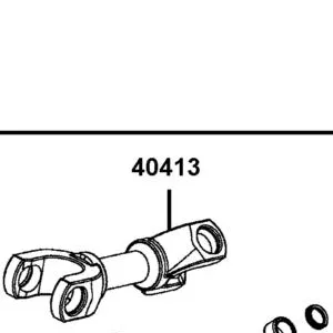 40413-ALC1-E00 YORK FRONT U JOINT — diagram cutout