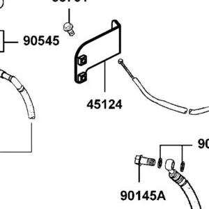 45124-AAJ5-E00 STAY PGV — diagram cutout